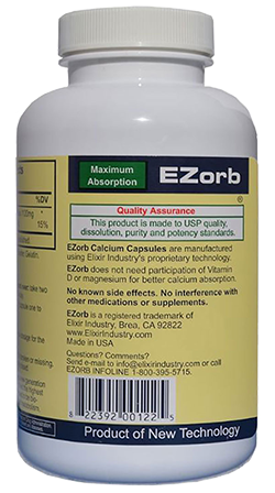 EZorb Capsules Back View