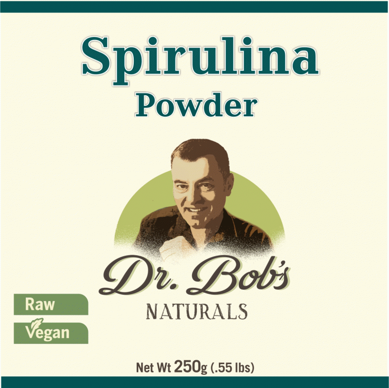 Dr Bob'sSpirulina Powder - Click Image to Close